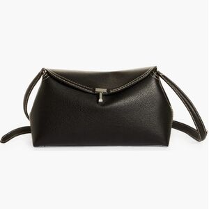 Toteme Black Crossbody Clutch Bag
